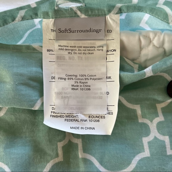 Soft Surroundings Coverlet and Pillow Sham - Picture 6 of 6